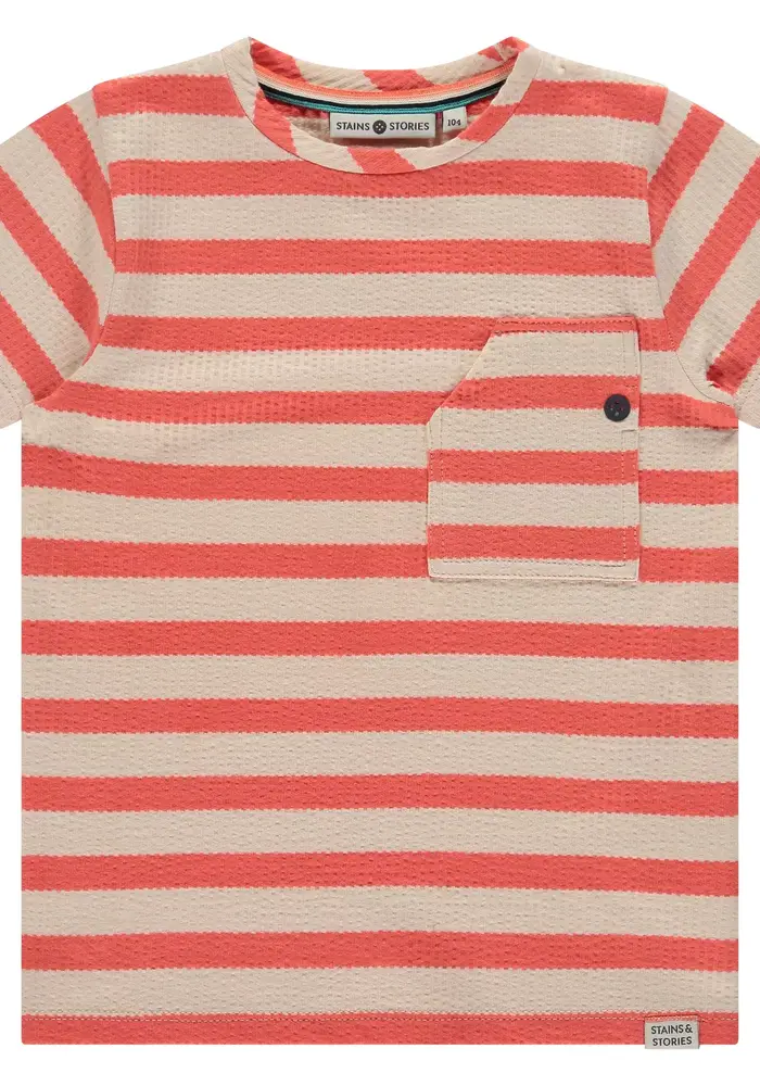 Babyface boys t-shirt short sleeve grapefruit