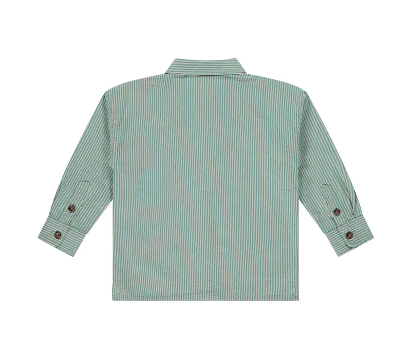 Babyface boys overshirt long sleeve turquoise