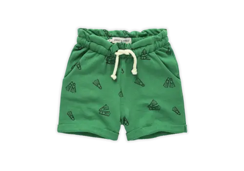 Sproet & Sprout Sproet & Sprout Paperbag short Flippers print Mint