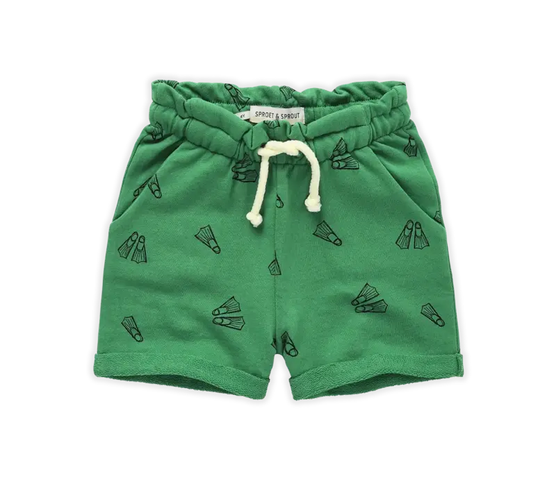 Sproet & Sprout Paperbag short Flippers print Mint