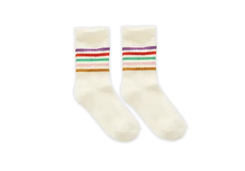 Sproet & Sprout Sproet & Sprout Sport socks stripes Pear