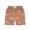Sproet & Sprout Sweat short Bicycle print Café