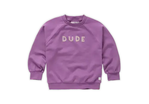 Sproet & Sprout Sproet & Sprout Sweatshirt raglan Dude Purple