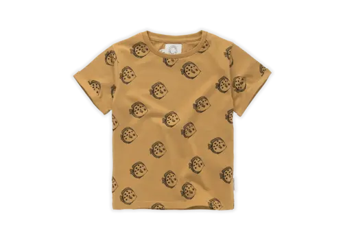 Sproet & Sprout Sproet & Sprout T-shirt Fish print Honey