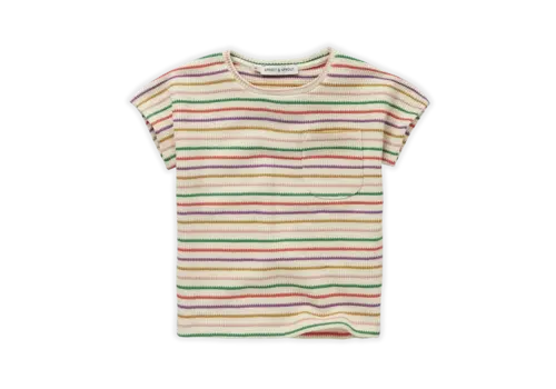 Sproet & Sprout Sproet & Sprout T-shirt Stripes Pear