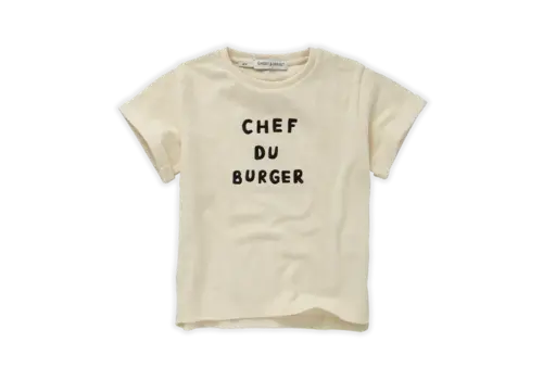 Sproet & Sprout Sproet & Sprout Terry T-shirt Chef du burger Pear
