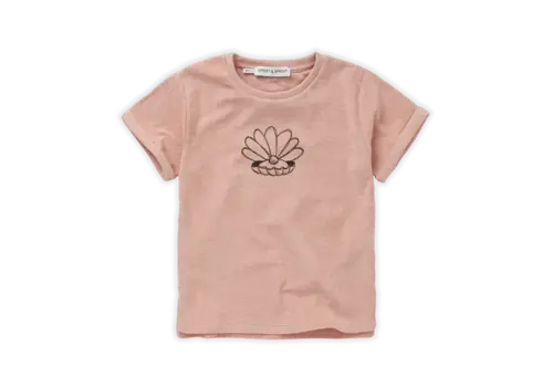 Sproet & Sprout Sproet & Sprout Terry T-shirt Shell Blossom