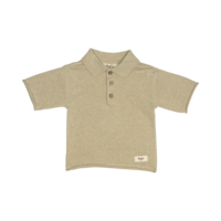 Baje Studio Mackay knit polo sand