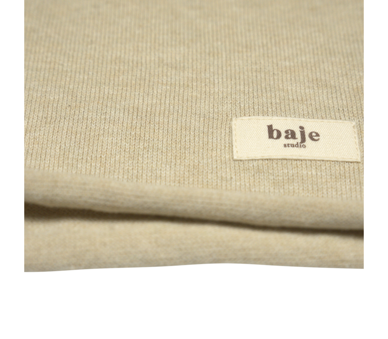 Baje Studio Mackay knit polo sand