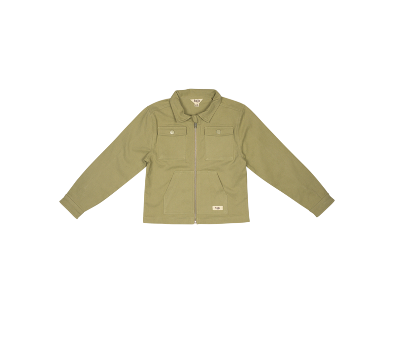 Baje Studio Marlow cargo jacket almond