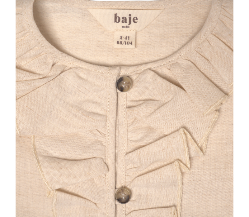 Baje Studio Albany blouse sand