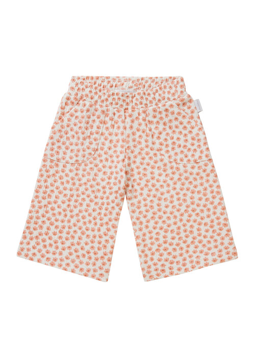 Noppies Noppies Girls Pants Canby straight fit allover print Whisper White