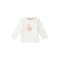 Noppies Girls Tee Caroline long sleeve Whisper White