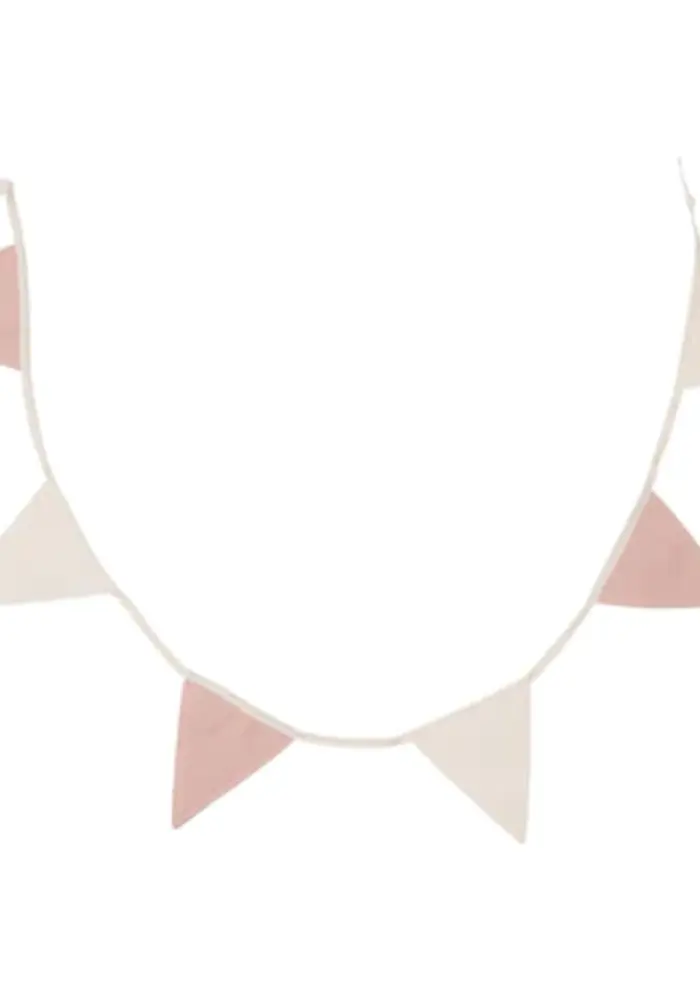 Jollein Party Flag Line Wild Rose