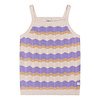 United Brands Daily Seven Knitted Singlet Dahlia Purple
