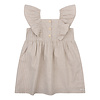 United Brands Daily Seven Dress Ruffle Stripe Sandshell