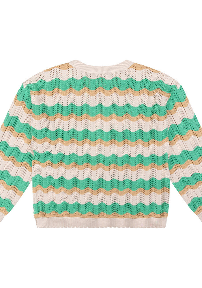 Daily Seven Knitted Sweat Fancy Camel sand