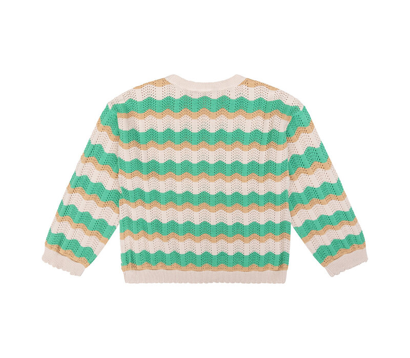 Daily Seven Knitted Sweat Fancy Camel sand