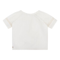 Daily Seven Shirt Short Sleeve Poplin Off White