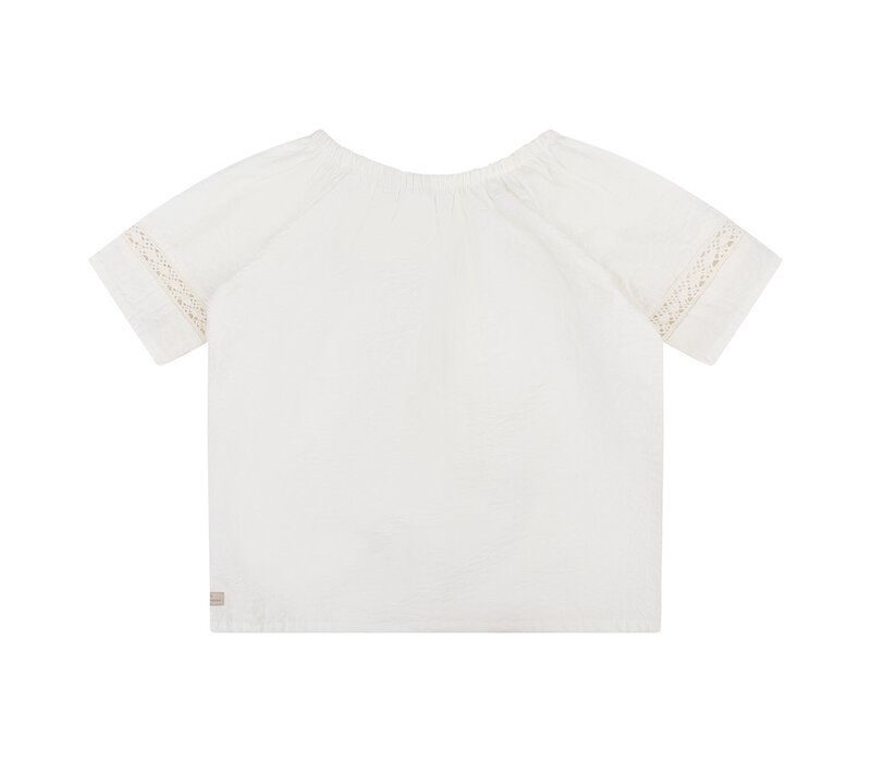 Daily Seven Shirt Short Sleeve Poplin Off White