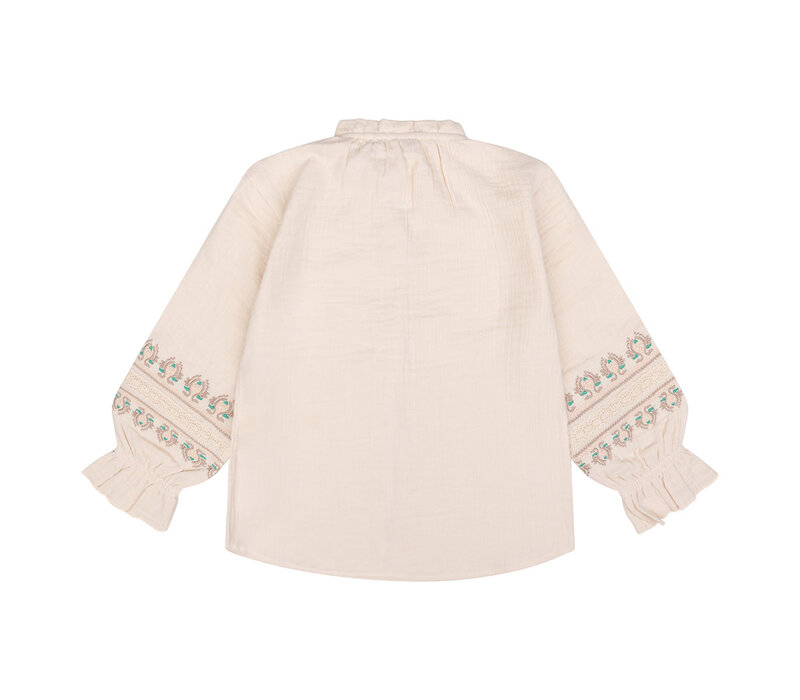 Daily Seven Shirt Longsleeve Embroidery Sandshell