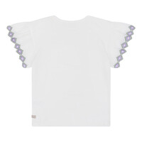 Daily Seven T-shirt Broderie Off White