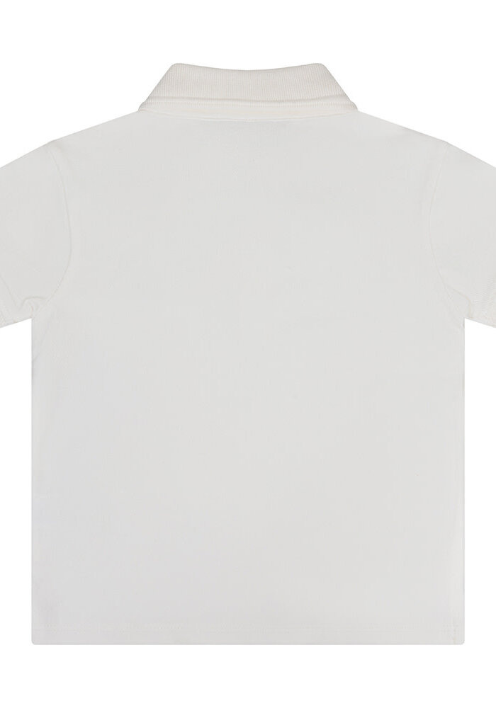 Daily Seven Organic Polo Pique Off White