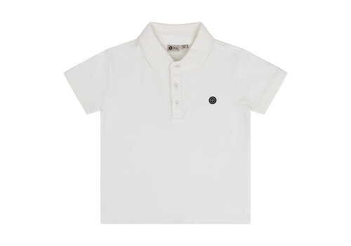 United Brands Daily Seven Organic Polo Pique Off White