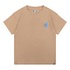 United Brands Daily Seven Organic T-Shirt Backprint Daily7 Camel sand