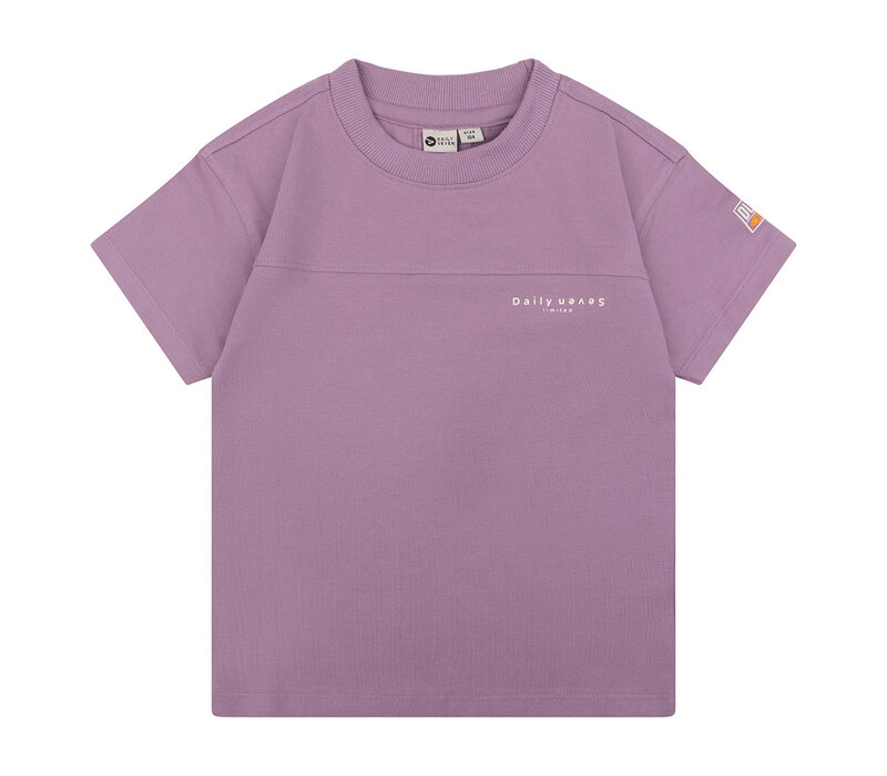 Daily Seven Organic T-Shirt Daily Seven Old Purple