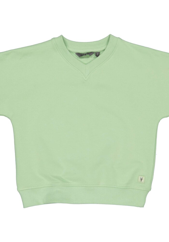 Levv MARIOLS243 Shortsleeve Sweater Soft Green