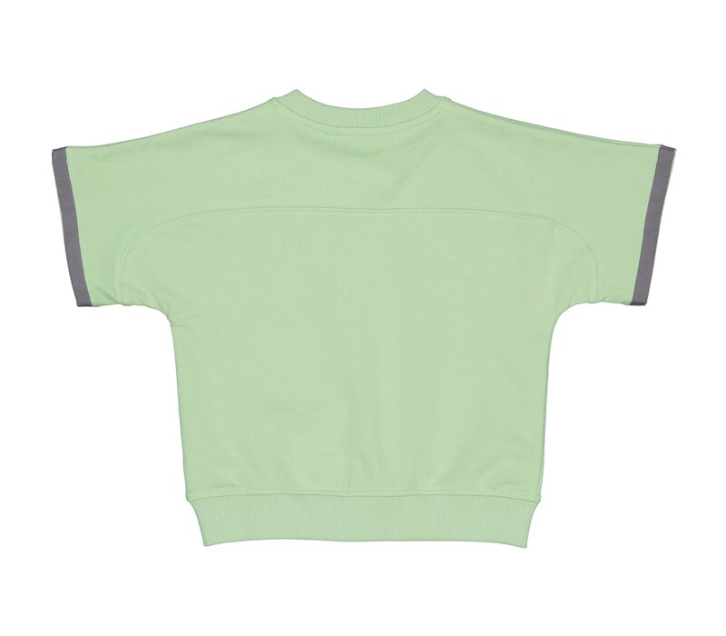 Levv MARIOLS243 Shortsleeve Sweater Soft Green