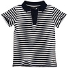 Levv MARLONLS242 Polo AOP Blue Stripe