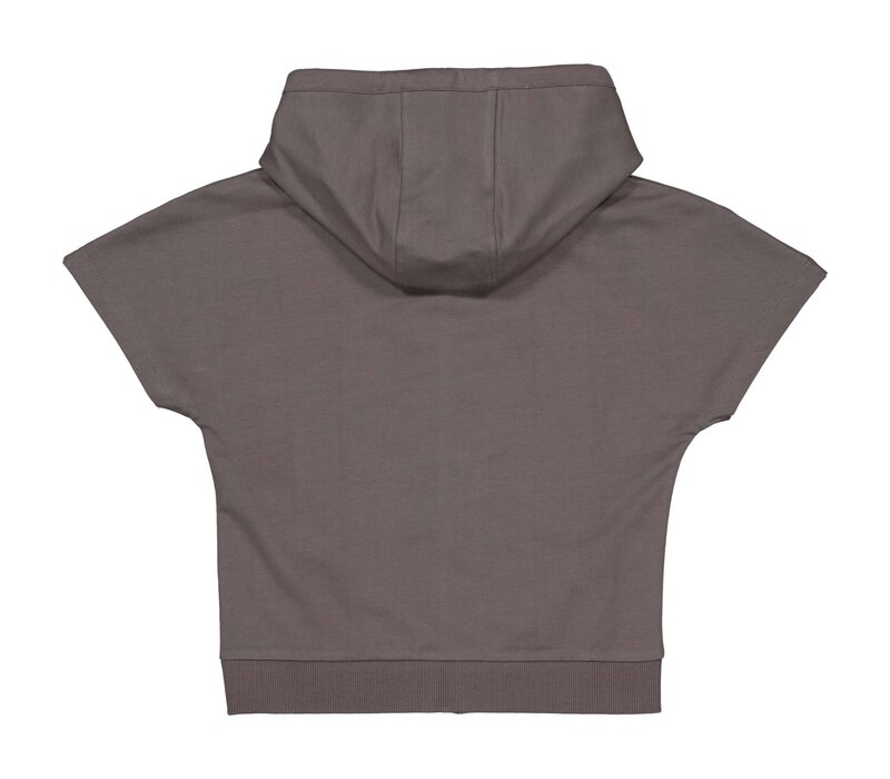 Levv MELLS243 Shortsleeve Cardigan Grey Charcoal