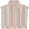 Levv MIEPLS241 Blouse AOP Taupe Stripe