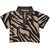 Levv Levv MIRALS242 Shortsleeve Sweater AOP Grey Animal