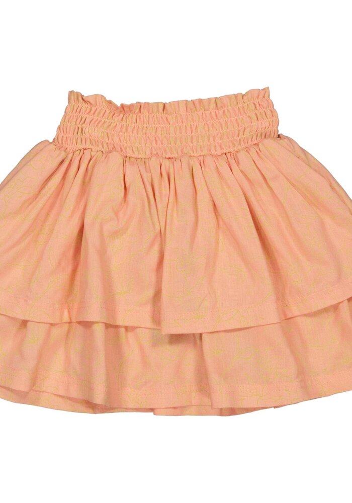 Levv MOLLYLS242 Skirt AOP Yellow Flower