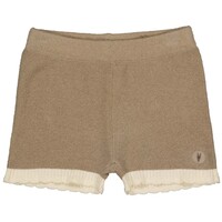 Levv MONALS243 Knitted Short Taupe