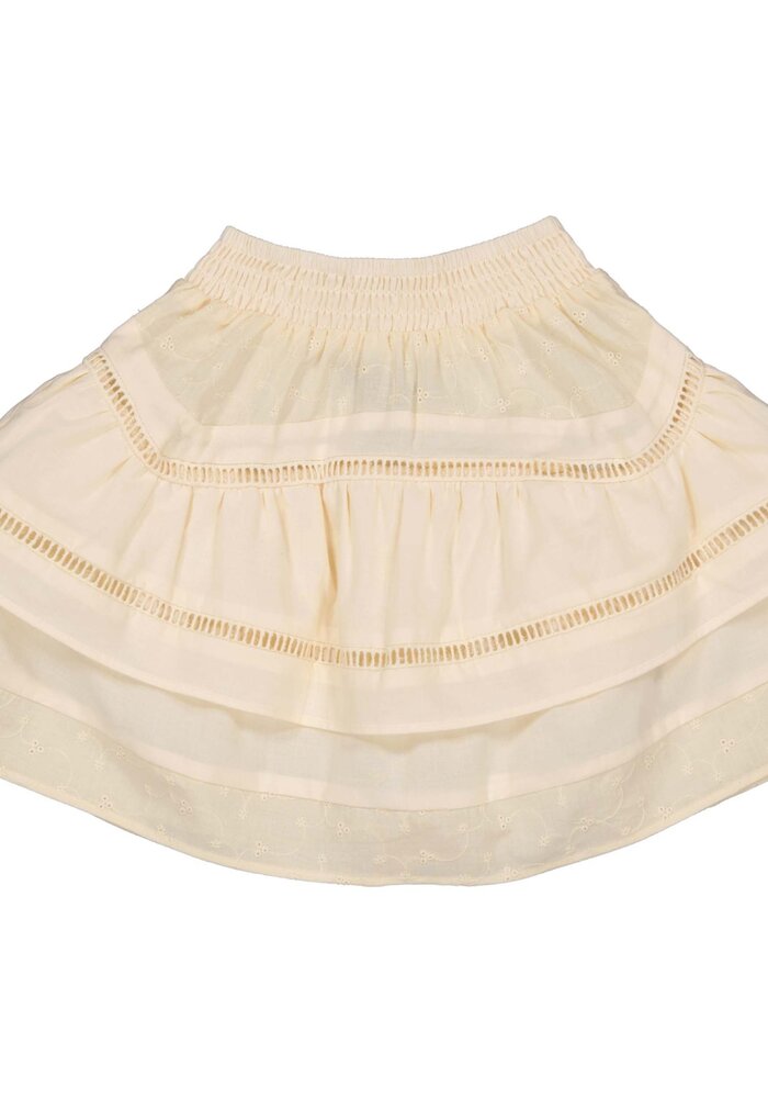 Levv MOOSJELS242 Skirt Ivory White