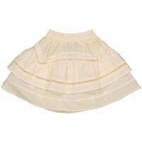 Levv MOOSJELS242 Skirt Ivory White