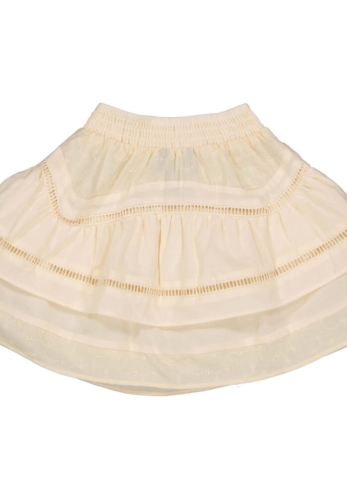 Levv MOOSJELS242 Skirt Ivory White