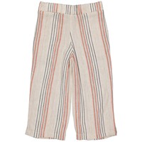 Levv MURIELLS241 Pants AOP Taupe Stripe