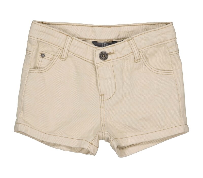 Levv MYKELS243 Jeans Short Ivory White