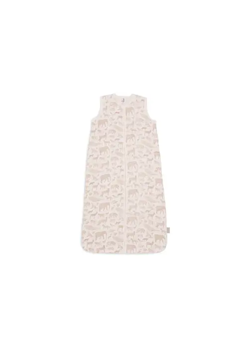 Jollein Jollein Slaapzak Muslin Animals Nougat 70 CM