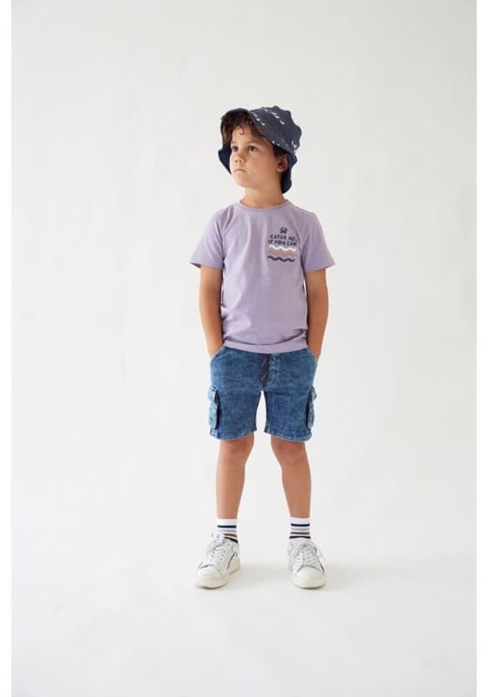 Sturdy Vissershoedje - The Getaway L.blauw denim