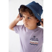 Sturdy Vissershoedje - The Getaway L.blauw denim