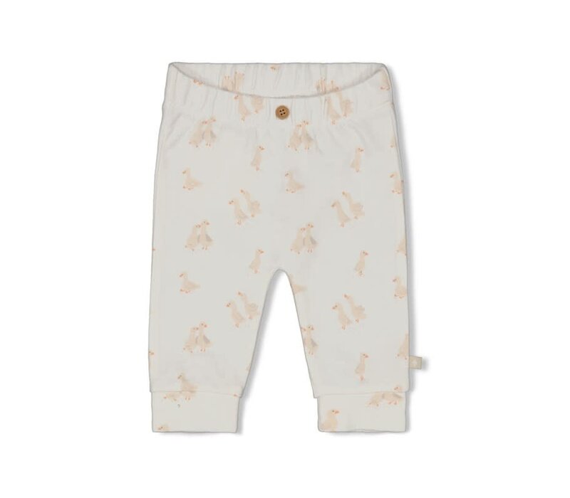 Feetje Broek AOP - Little Duck Offwhite