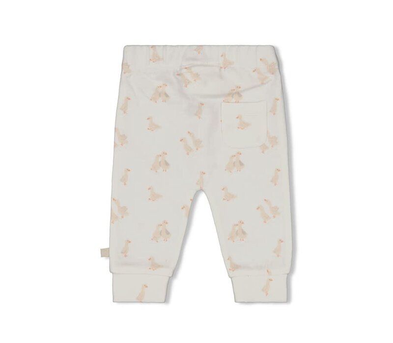 Feetje Broek AOP - Little Duck Offwhite