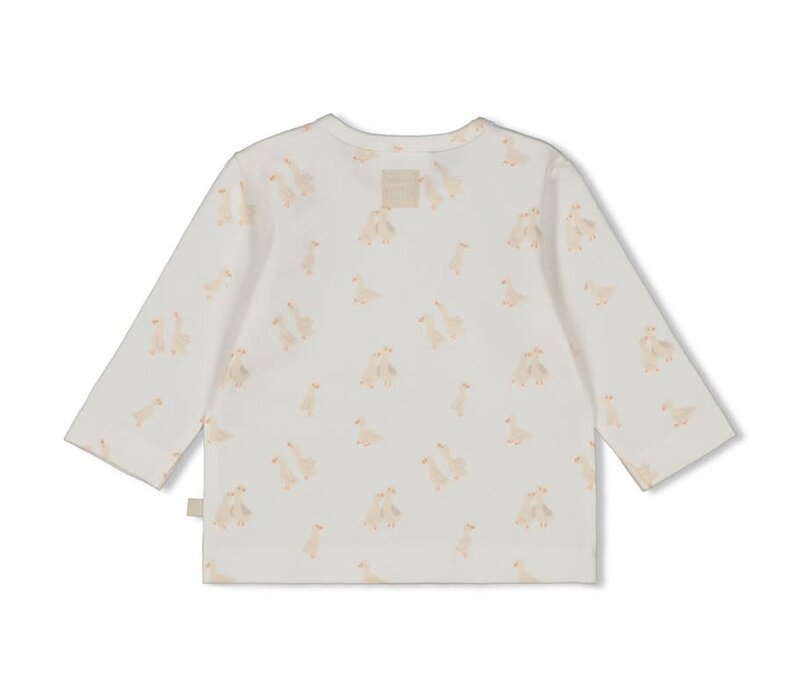 Feetje Longsleeve AOP - Little Duck Offwhite