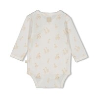 Feetje Wikkelromper AOP - Little Duck Offwhite